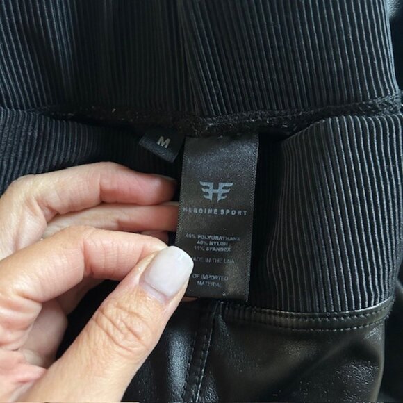 Heroine Sport Faux Leather Leggings - Picture 3 of 3